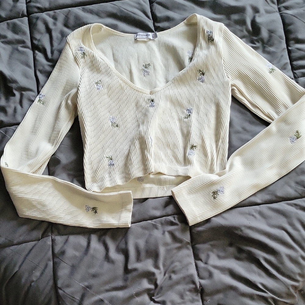 Stradivarius Floral Shirt